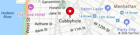 Map of the cubby hole nyc